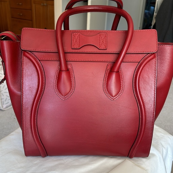 CELINE - RED LUGGAGE - Picture 2 of 5